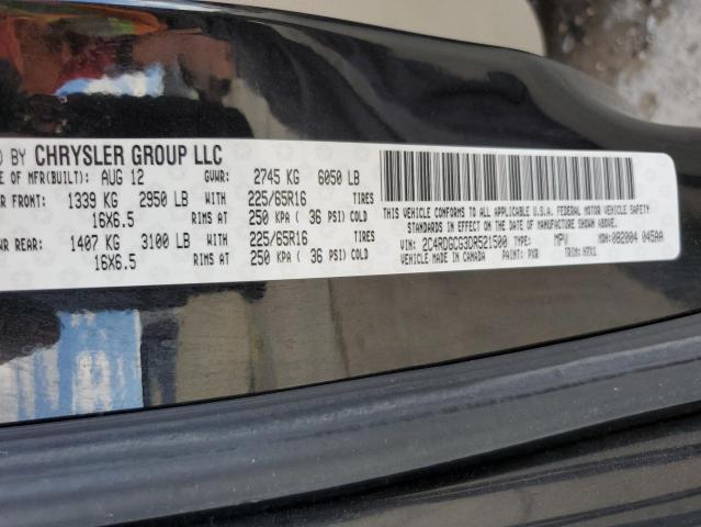 Photo 14 from auction – 2013 DODGE GRAND CARA with VIN 2C4RDGCG3DR521500