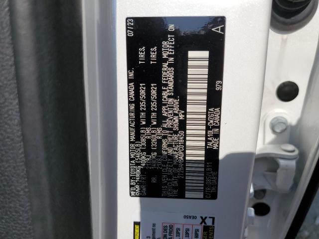 Photo 14 from auction – 2023 LEXUS RX 350 BAS with VIN 2T2BAMBA0PC018450