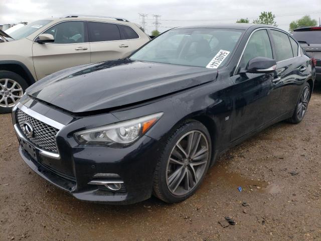 INFINITI Q50 BASE 2014 with VIN JN1BV7ARXEM705486 - Photo from auction