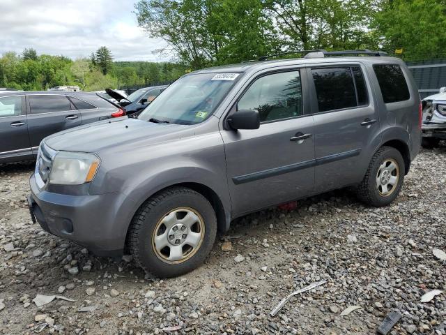 HONDA PILOT LX 2009 with VIN 5FNYF48229B053473 - Photo from auction