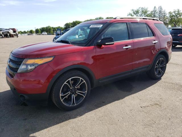 FORD EXPLORER S 2013 with VIN 1FM5K8GT3DGB82963 - Photo from auction