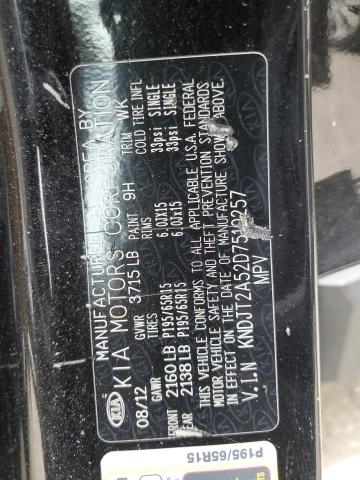 Photo 14 from auction – 2013 KIA SOUL with VIN KNDJT2A52D7519257