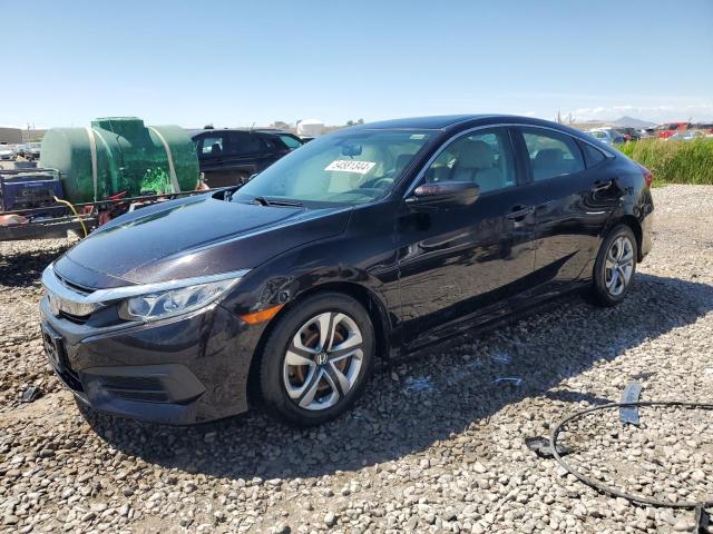 HONDA CIVIC LX 2016 with VIN 19XFC2F56GE004894 - Photo from auction