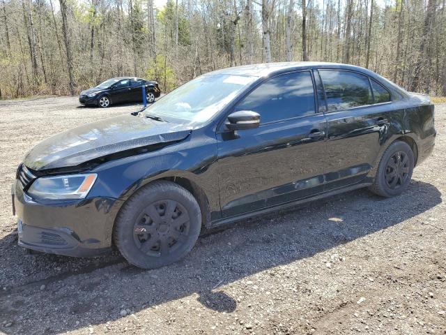 VOLKSWAGEN JETTA BASE 2014 with VIN 3VW1K7AJXEM355547 - Photo from auction