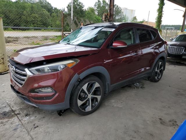 HYUNDAI TUCSON LIM 2016 with VIN KM8J33A25GU076888 - Photo from auction
