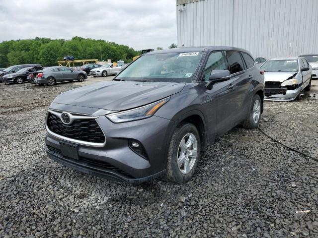 TOYOTA HIGHLANDER 2021 with VIN 5TDBZRBH5MS536855 - Photo from auction