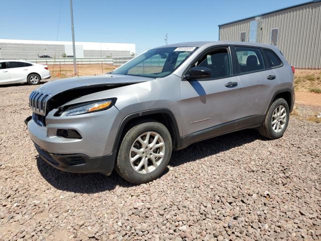 JEEP CHEROKEE S 2017 with VIN 1C4PJMAB4HD227375 - Photo from auction