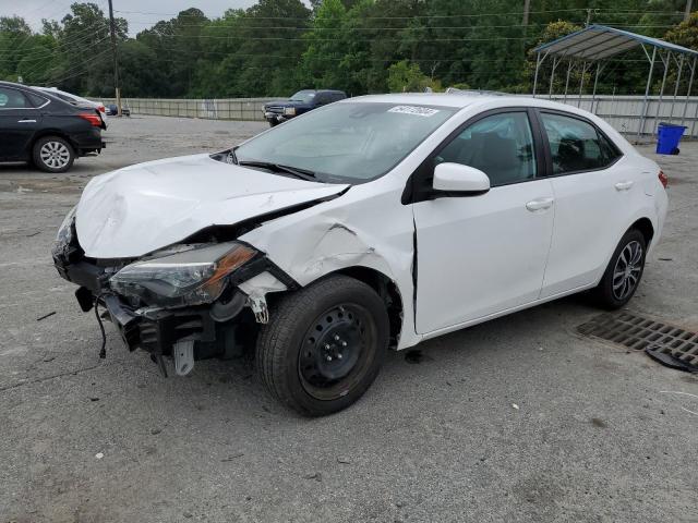 TOYOTA COROLLA L 2018 with VIN 5YFBURHE8JP747435 - Photo from auction