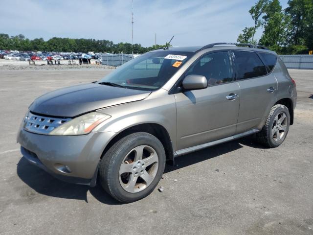 Photo 1 from auction – 2003 NISSAN MURANO SL with VIN JN8AZ08W23W220488