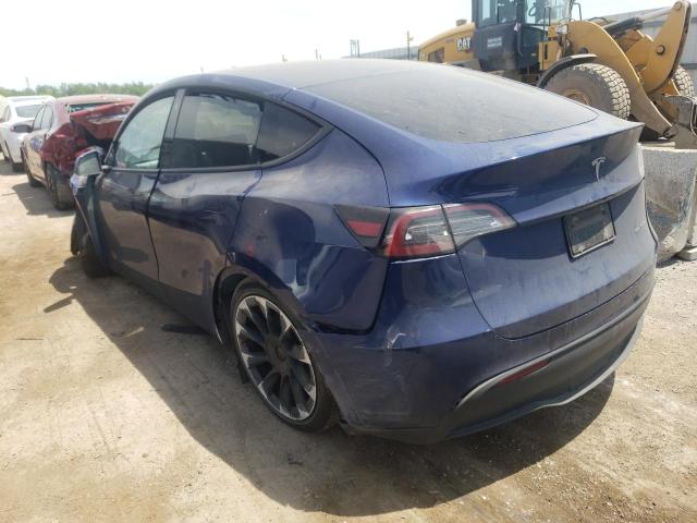 Photo 2 from auction – 2022 TESLA MODEL Y with VIN 7SAYGDEE0NF308078