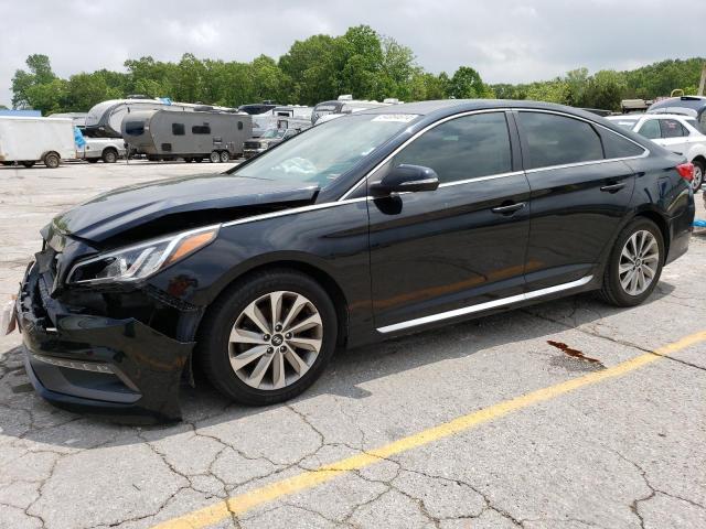 HYUNDAI SONATA SPO 2015 with VIN 5NPE34AF2FH071543 - Photo from auction
