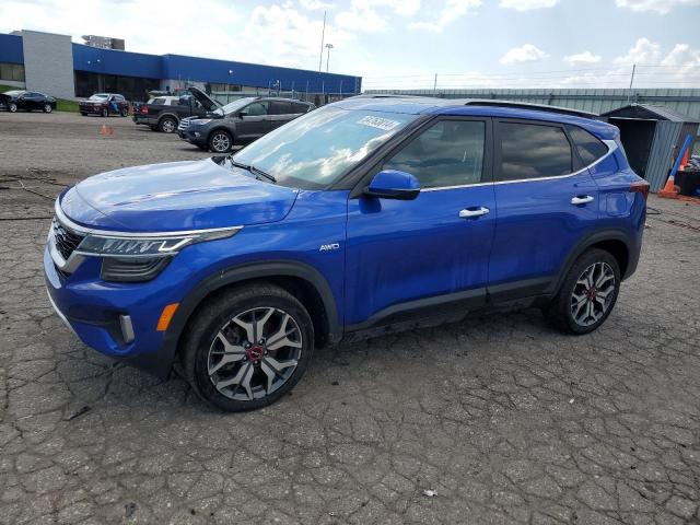 KIA SELTOS SX 2022 with VIN KNDETCA20N7283173 - Photo from auction