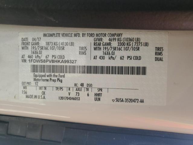 Photo 10 from auction – 2018 THOR MOTORHOME with VIN 1FDWS8PV8HKA99327