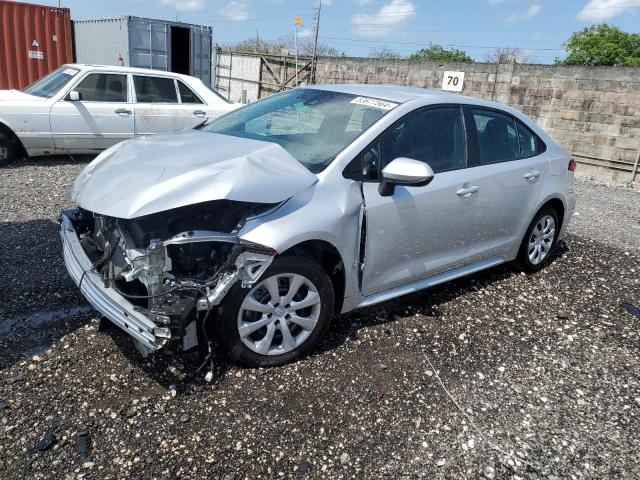 TOYOTA COROLLA LE 2021 with VIN 5YFEPMAE0MP262373 - Photo from auction