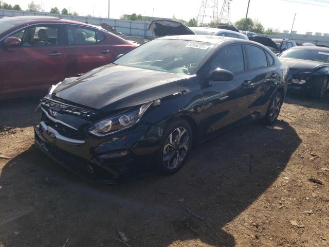KIA FORTE FE 2021 with VIN 3KPF24AD9ME299725 - Photo from auction
