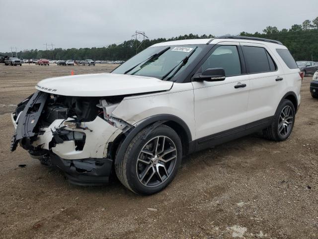 FORD EXPLORER S 2019 with VIN 1FM5K8GTXKGB19906 - Photo from auction