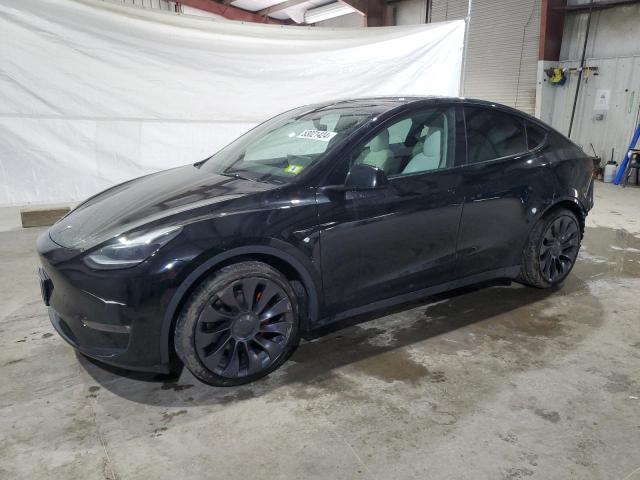 TESLA MODEL Y 2021 with VIN 5YJYGDEF4MF267295 - Photo from auction