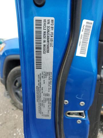 Photo 14 from auction – 2021 JEEP COMPASS SP with VIN 3C4NJCAB4MT508288