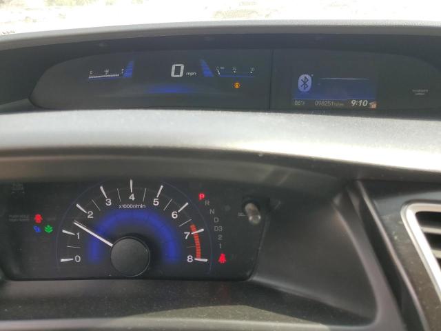 Photo 9 from auction – 2013 HONDA CIVIC LX with VIN 19XFB2F54DE085490