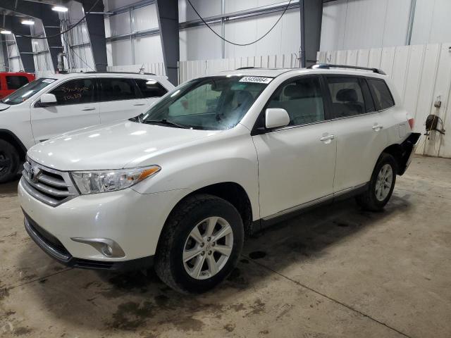 TOYOTA HIGHLANDER 2012 with VIN 5TDBK3EH9CS163167 - Photo from auction