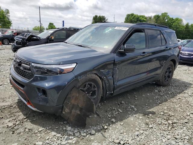 FORD EXPLORER T 2022 with VIN 1FMSK8JH3NGC51546 - Photo from auction