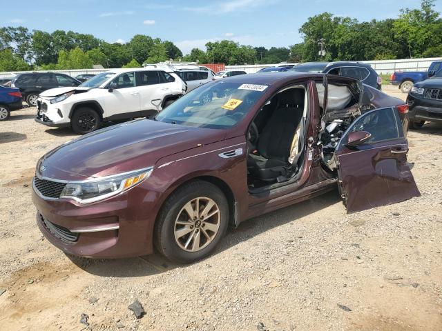 KIA OPTIMA LX 2016 with VIN 5XXGT4L38GG101296 - Photo from auction