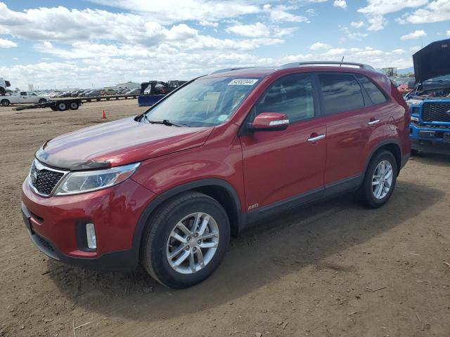 KIA SORENTO LX 2014 with VIN 5XYKTDA75EG542537 - Photo from auction