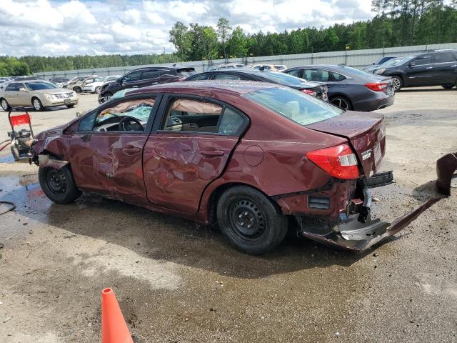 Photo 2 from auction – 2012 HONDA CIVIC with VIN 19XFB2F5XCE078610