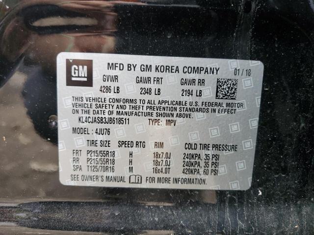 Photo 14 from auction – 2018 BUICK ENCORE PRE with VIN KL4CJASB3JB618511