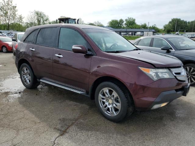 Photo 4 from auction – 2007 ACURA MDX TECHNO with VIN 2HNYD28487H550122