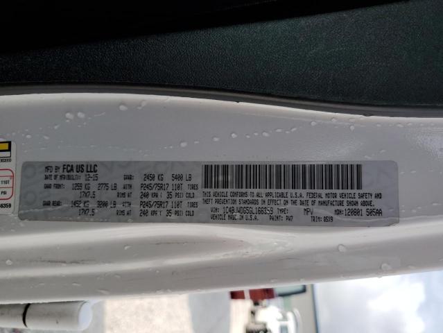 Photo 14 from auction – 2016 JEEP WRANGLER U with VIN 1C4BJWDG5GL166359