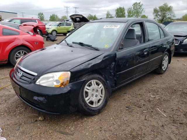 HONDA CIVIC LX 2002 with VIN JHMES16582S002206 - Photo from auction