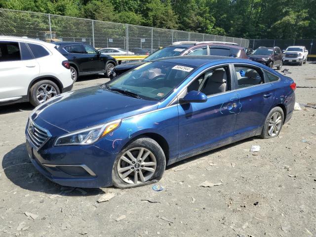 HYUNDAI SONATA SE 2017 with VIN 5NPE24AF6HH548383 - Photo from auction