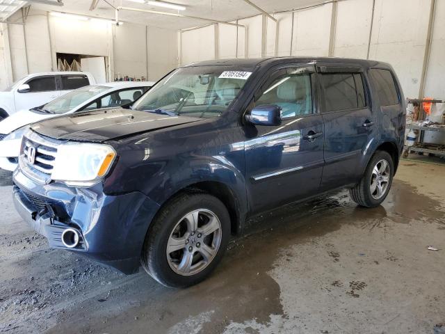 HONDA PILOT EXLN 2012 with VIN 5FNYF4H76CB063586 - Photo from auction