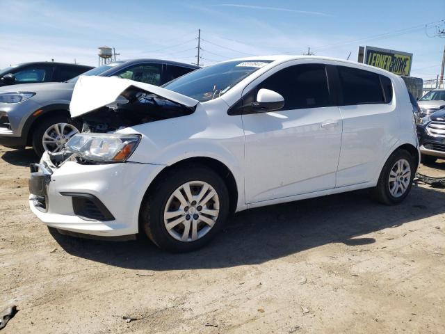 CHEVROLET SONIC 2017 with VIN 1G1JG6SHXH4168957 - Photo from auction
