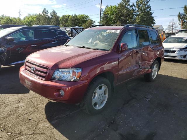TOYOTA HIGHLANDER 2004 with VIN JTEEP21A740054708 - Photo from auction