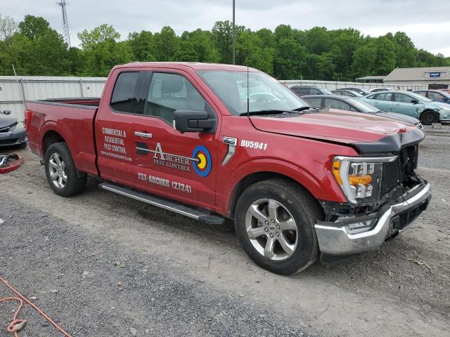 Photo 4 from auction – 2021 FORD F150 SUPER with VIN 1FTFX1E81MKD20495
