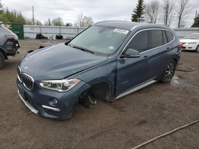 BMW X1 XDRIVE2 2016 with VIN WBXHT3C33G5F65587 - Photo from auction