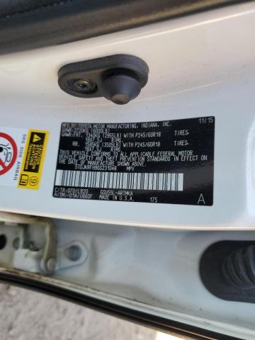 Photo 14 from auction – 2016 TOYOTA HIGHLANDER with VIN 5TDJKRFH9GS231048