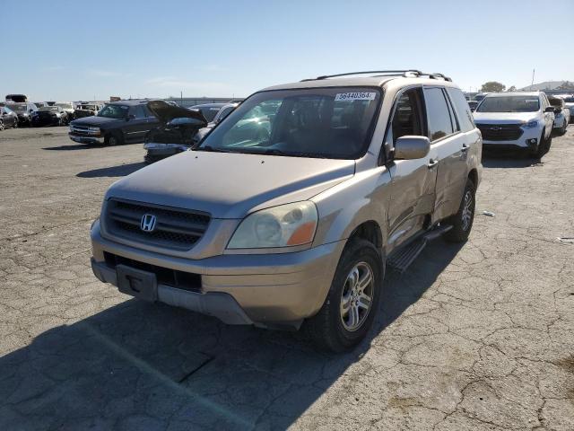 HONDA PILOT EXL 2004 with VIN 2HKYF18544H556053 - Photo from auction