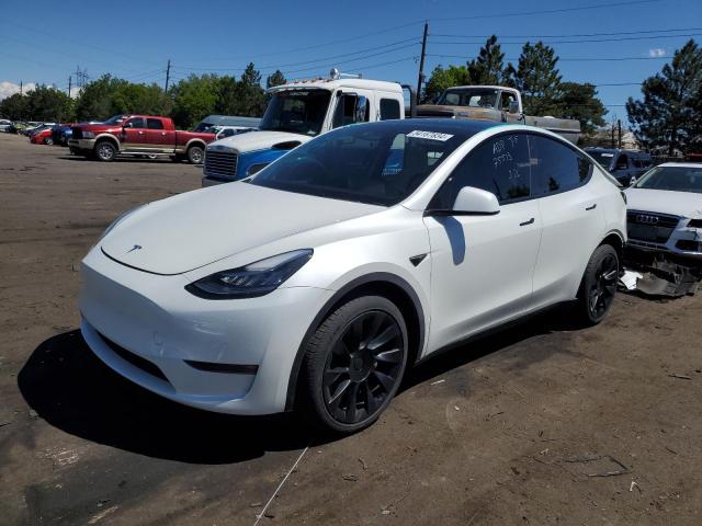 TESLA MODEL Y 2022 with VIN 7SAYGDEEXNF488461 - Photo from auction