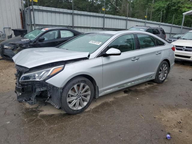 HYUNDAI SONATA SPO 2017 with VIN 5NPE34AF9HH484059 - Photo from auction