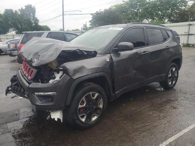 JEEP COMPASS TR 2018 with VIN 3C4NJDDB4JT129885 - Photo from auction