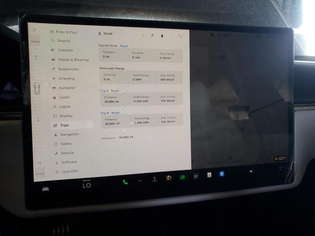 Photo 9 from auction – 2021 TESLA MODEL S with VIN 5YJSA1E62MF446893