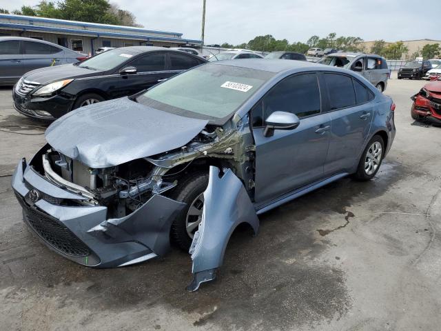 TOYOTA COROLLA LE 2022 with VIN 5YFEPMAE7NP299048 - Photo from auction