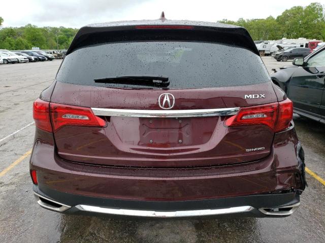 Photo 6 from auction – 2017 ACURA MDX TECHNO with VIN 5FRYD4H50HB036233