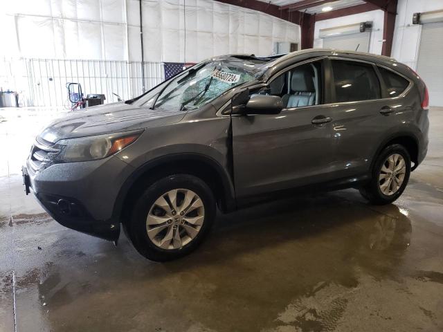 HONDA CR-V EXL 2014 with VIN 5J6RM4H72EL075982 - Photo from auction