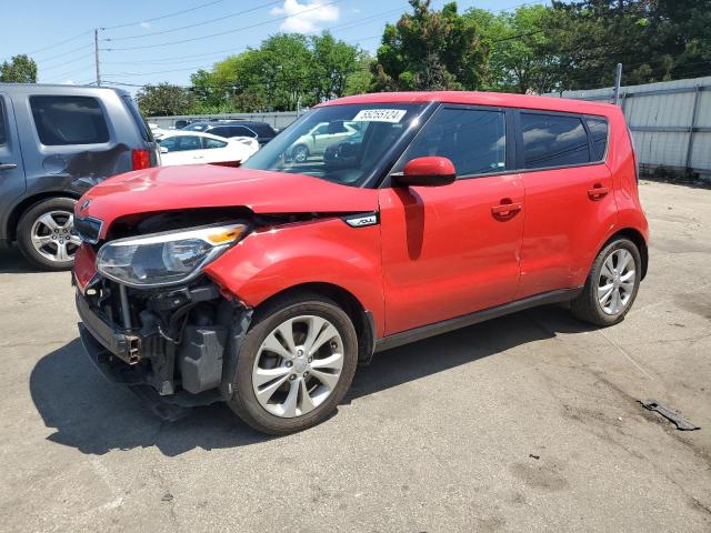 KIA SOUL + 2015 с VIN KNDJP3A55F7802264 - Снимка от търг