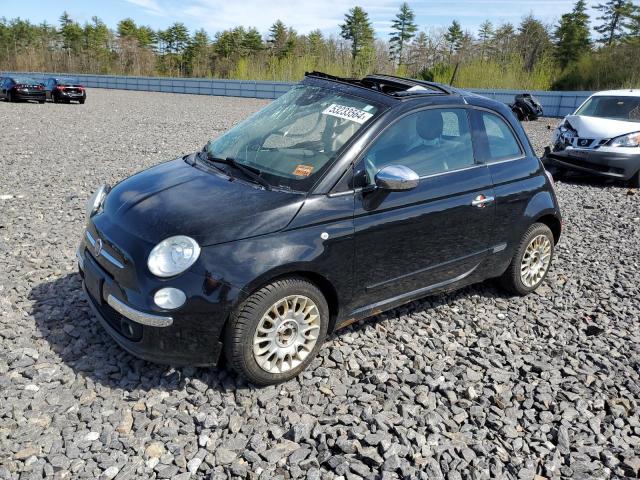 FIAT 500 LOUNGE 2013 with VIN 3C3CFFCR0DT747300 - Photo from auction