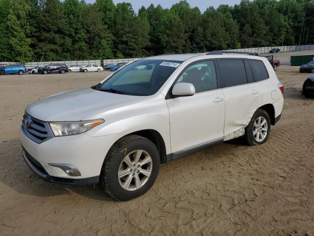 TOYOTA HIGHLANDER 2012 with VIN 5TDZK3EH8CS059476 - Photo from auction